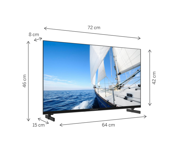 Thomson 32HG2S14 32"  HD SMART Google Tv - 1321057 - zdjęcie 2